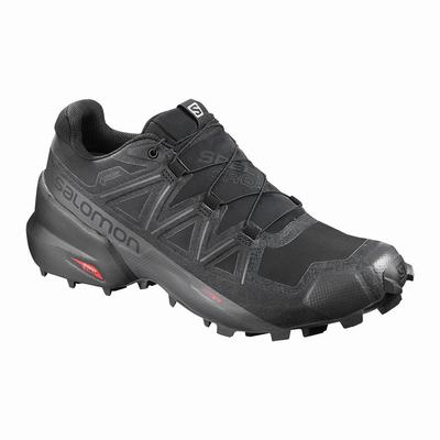 Salomon SPEEDCROSS 5 GORE-TEX - Miesten Polkujuoksukengät - Mustat